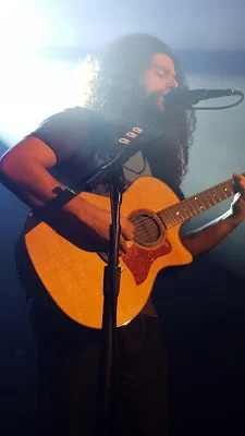Claudio Sanchez performs "Ghost"  photo by Jessica Klausing