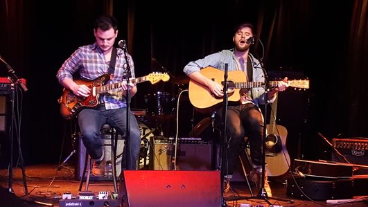 Sam Cooper (left) and Matt Quinn (right) of Mt. Joy photo by Jessica Klausing