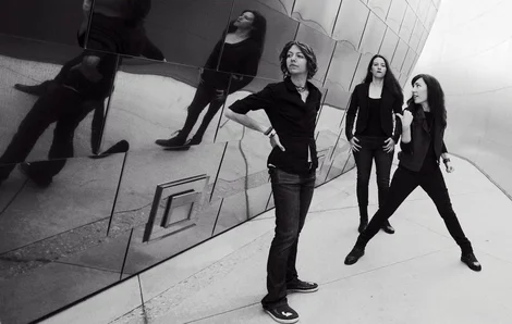 Xs & ARROWs (from left: Courtney Lavender, Pam Bluestein, and Susan Peterson). Photo by Zoran Orlic.