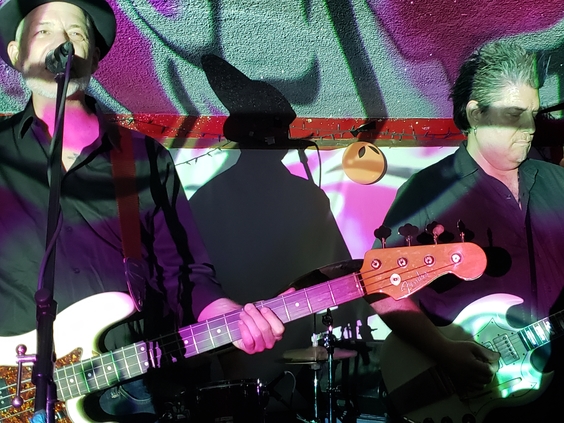 Monks Of Doom perform at LA's Cafe NELA. Photo by Jessica Klausing.