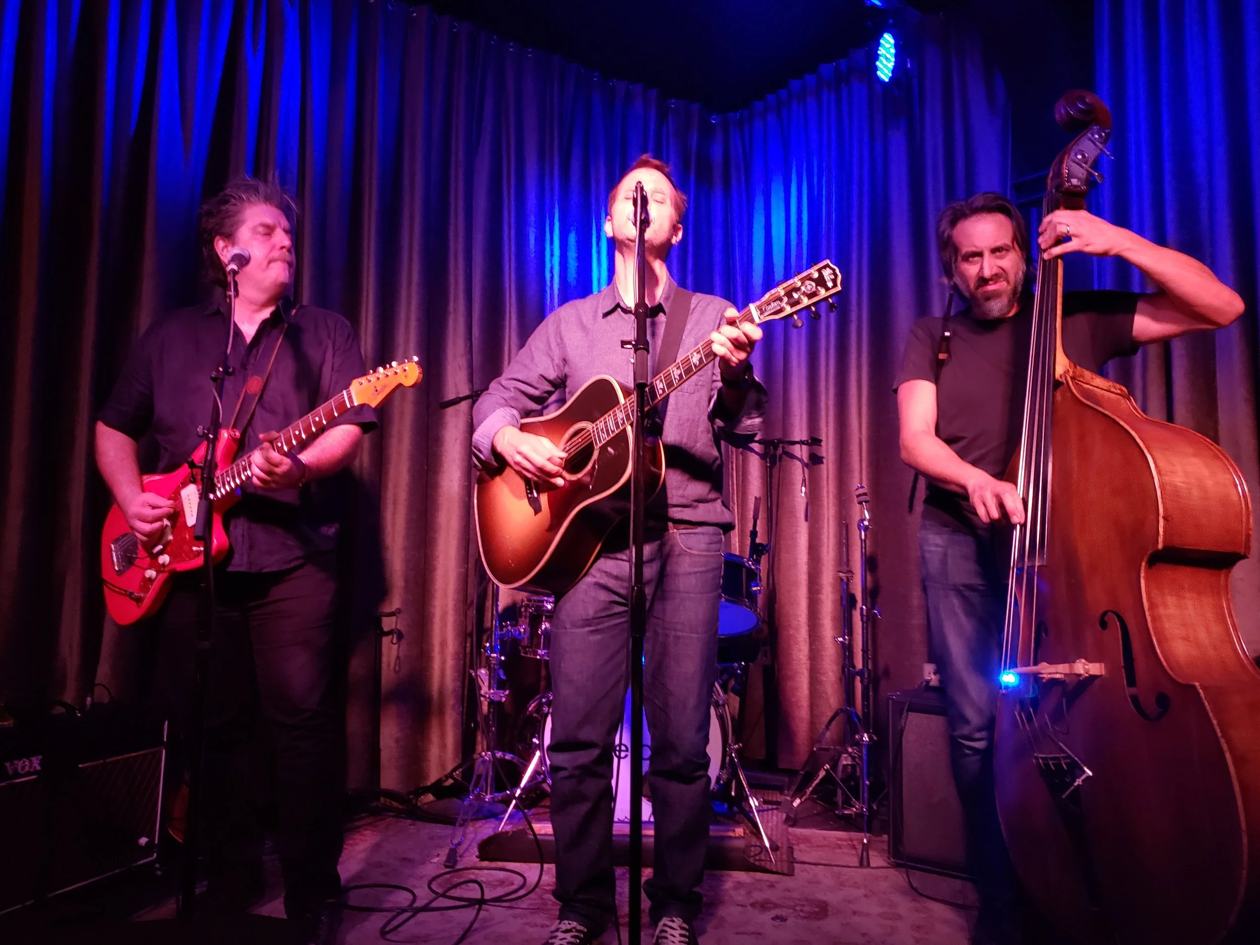 From left to right: David Immerglück, Coby Brown, and Jonny Flaugher. Photo by Jessica Klausing.