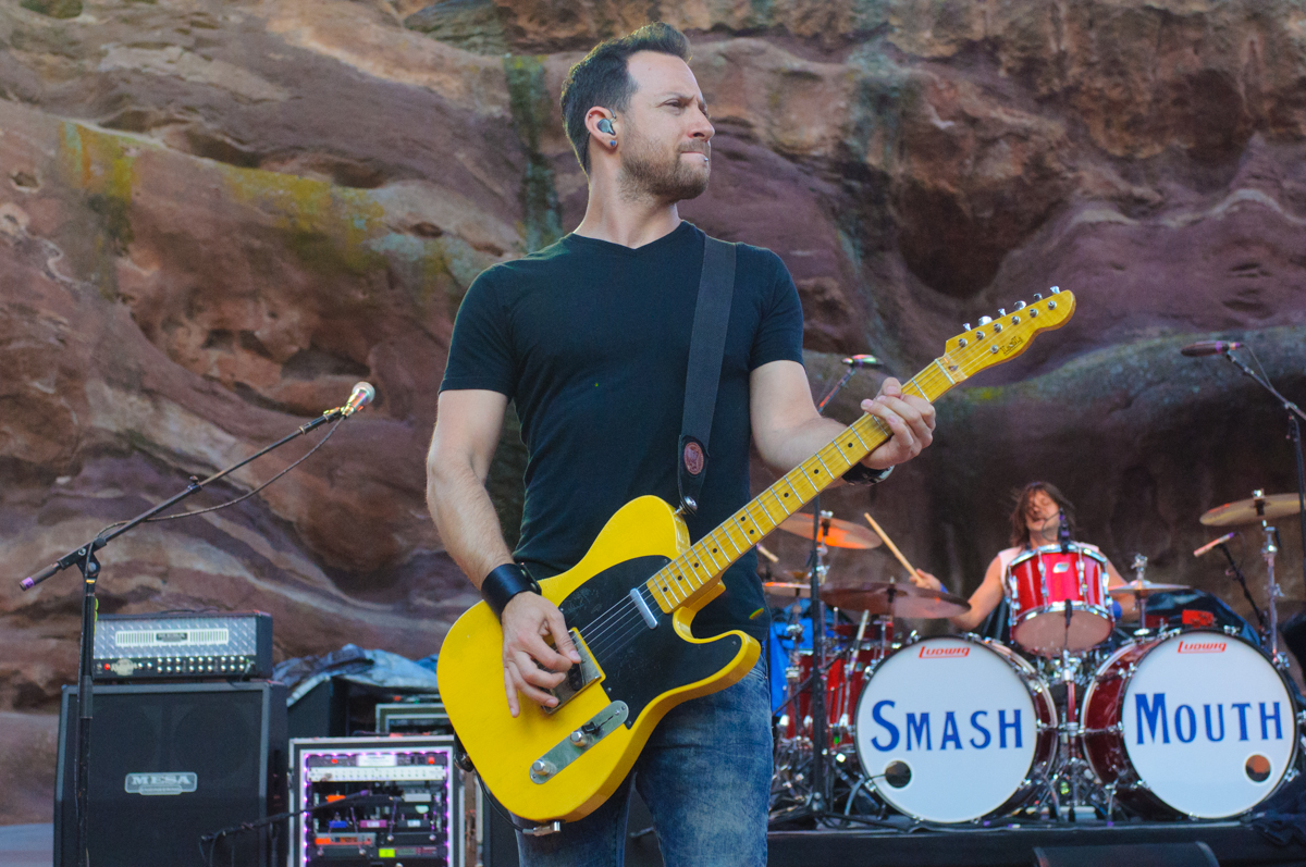 Sean Hurwitz performs at Red Rocks Amphitheatre. Photo by Candace Hogan.