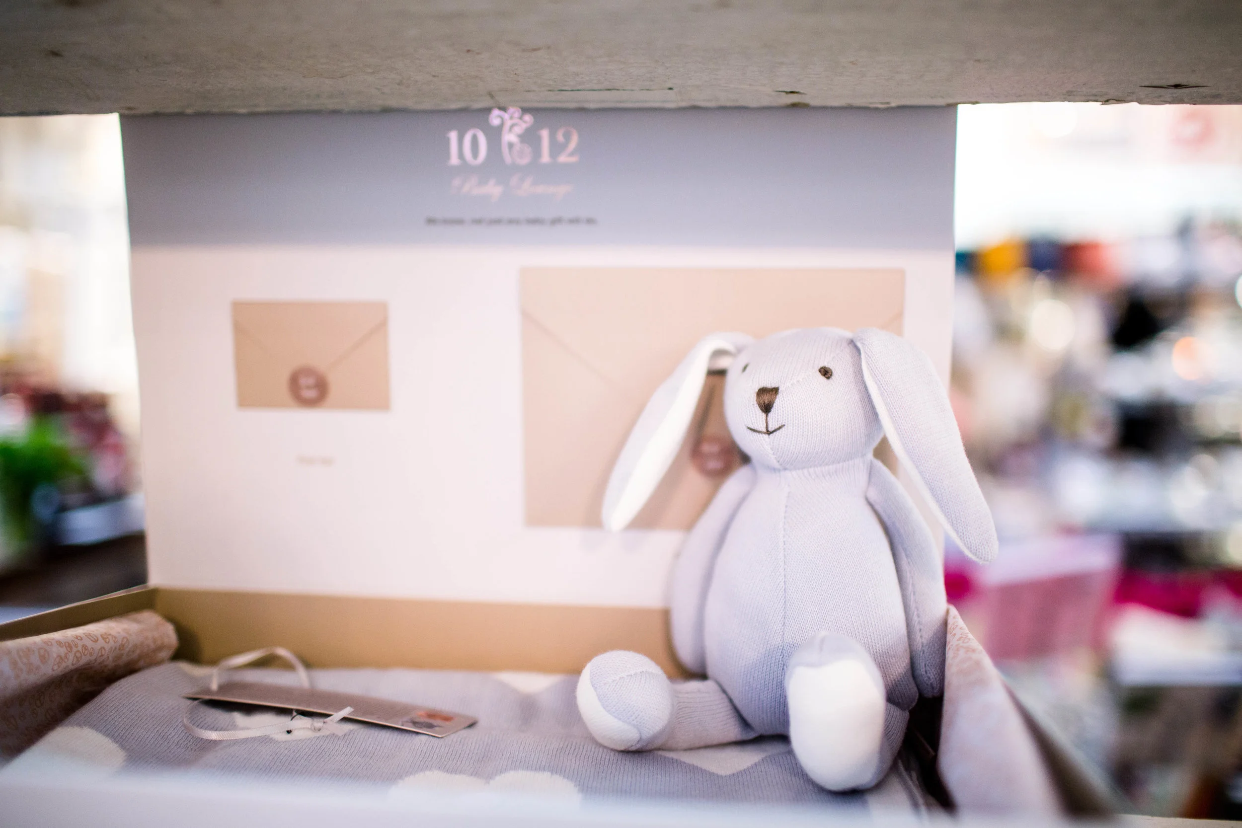 Join Bibi bunny on her adventure to find the missing piece of her heart! Available in pink or blue.