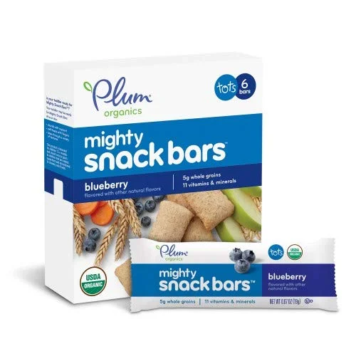 Might snack bars by Plum Organics