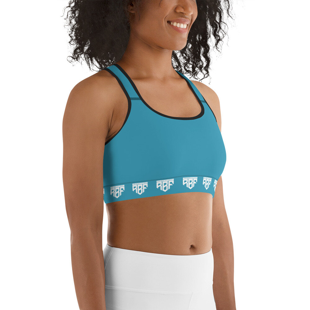 Download Sports Bra Blue Ronald Brantley Fitness
