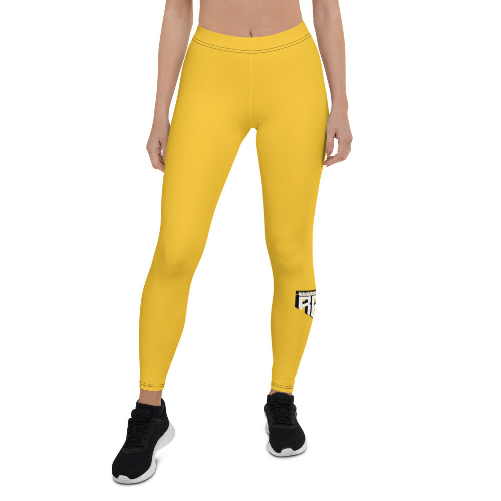 Women's Leggings (Yellow) — Ronald Brantley Fitness