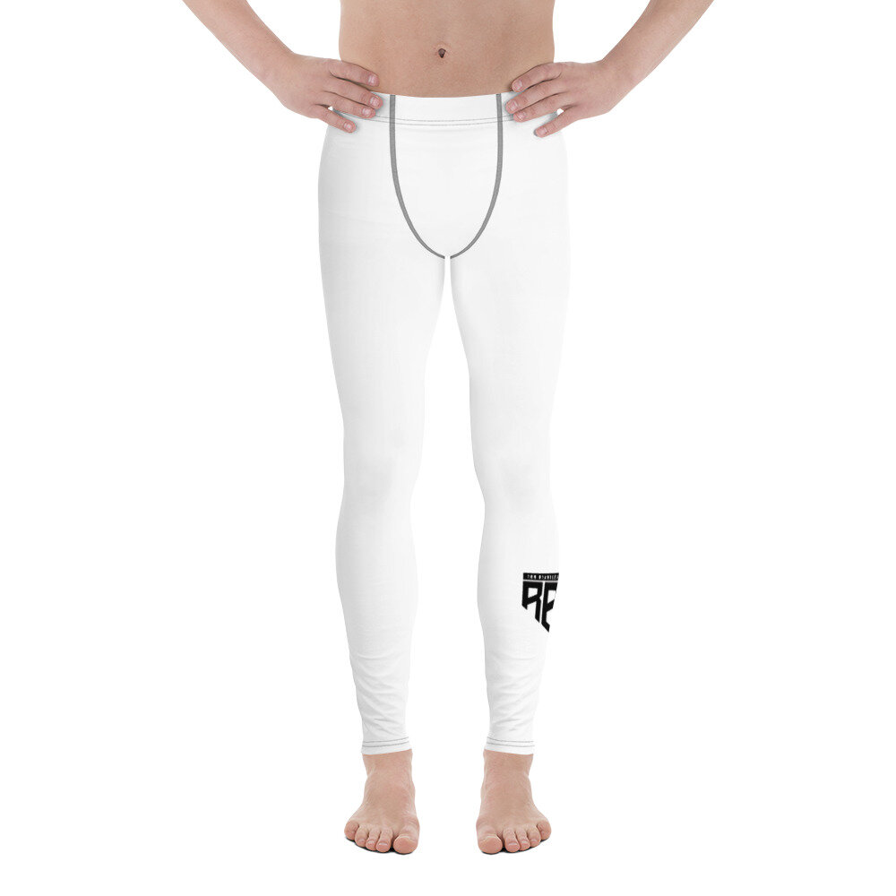 Men's Compression pants (White) — Ronald Brantley Fitness