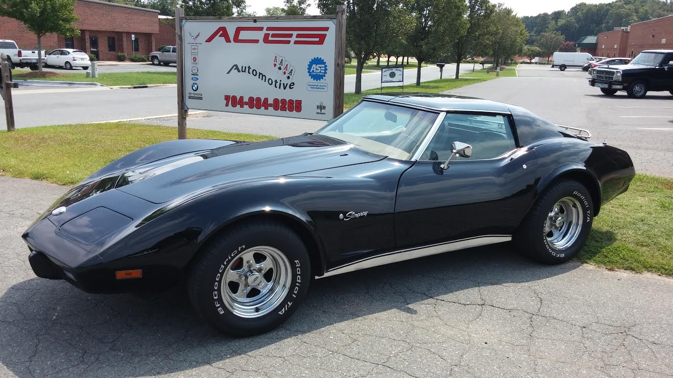  Corvette restoration and upgrades in Indian Trail, NC 