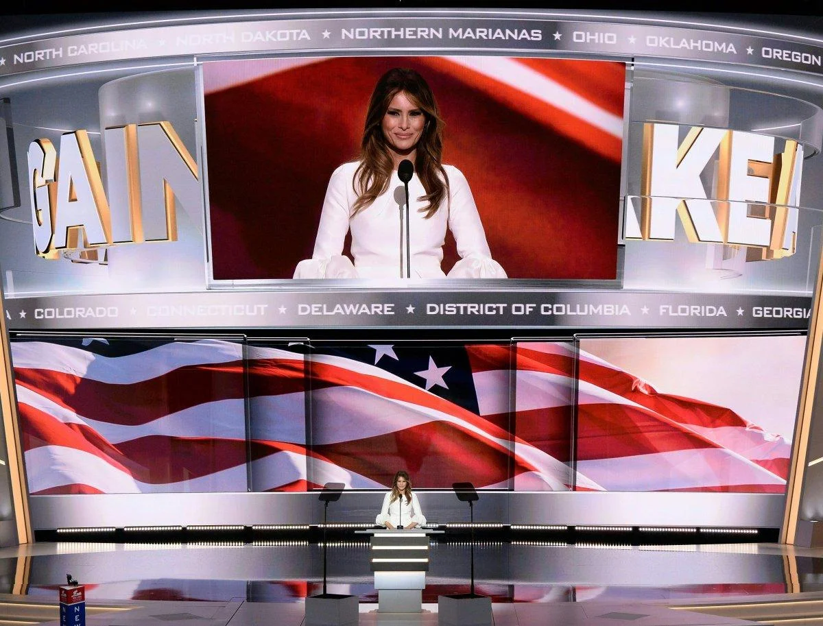 Melania Trump Speech Possibly Inside Job