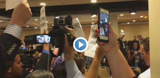 Debbie Wasserman Schultz Booed Off Stage