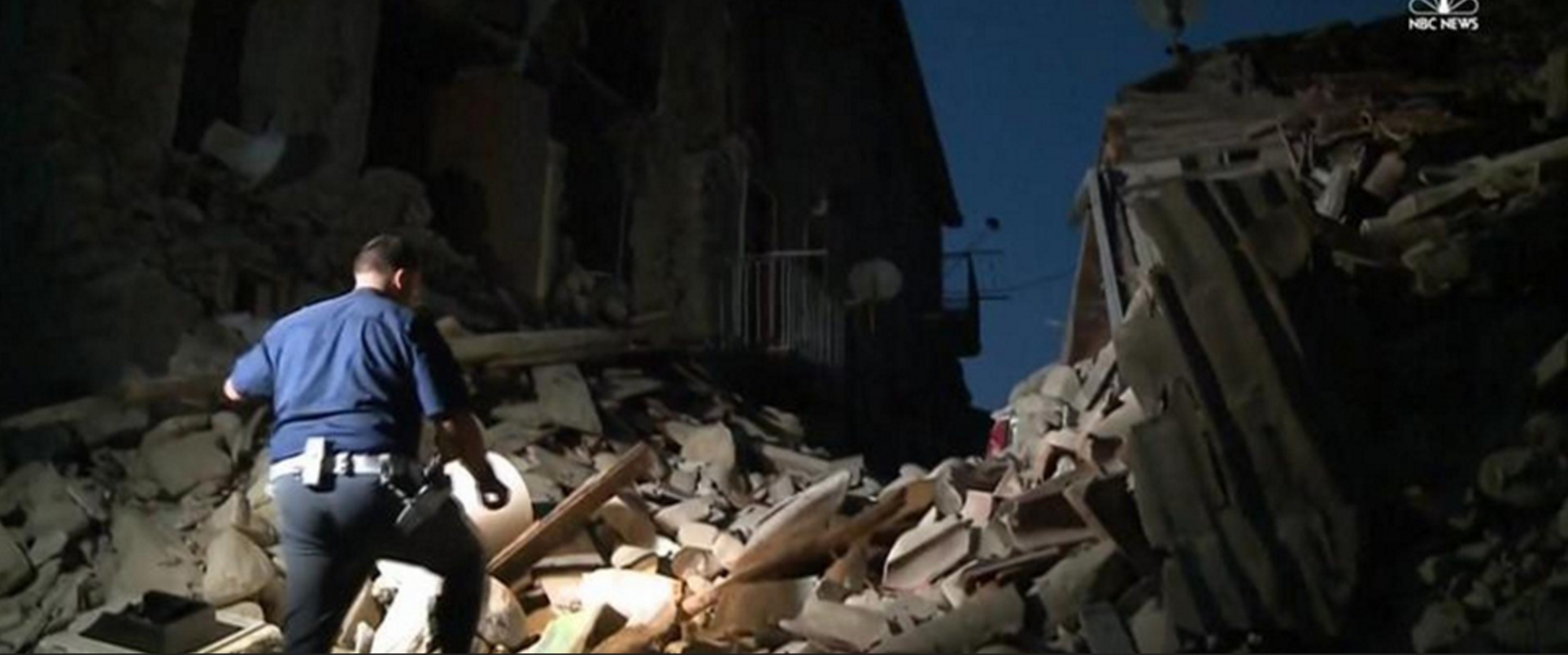 DOZENS DEAD IN ITALY AFTER DISASTROUS EARTHQUAKE