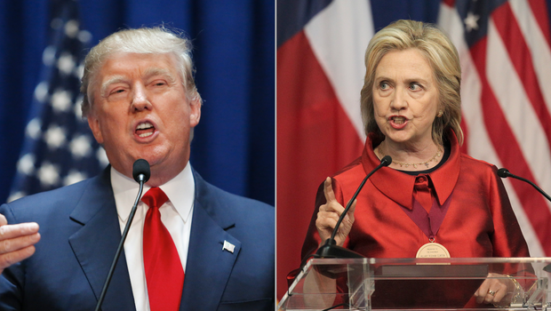 TRUMP IS GAINING, FORCING CLINTON BACK TO SWING STATES