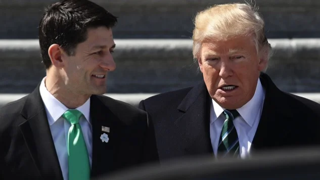 Trump at War with Republicans