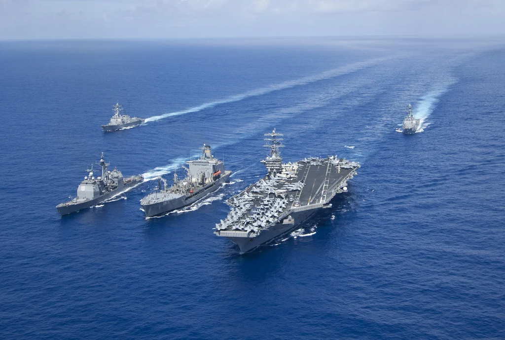 STRIKE GROUP DEPLOYED TO KOREA