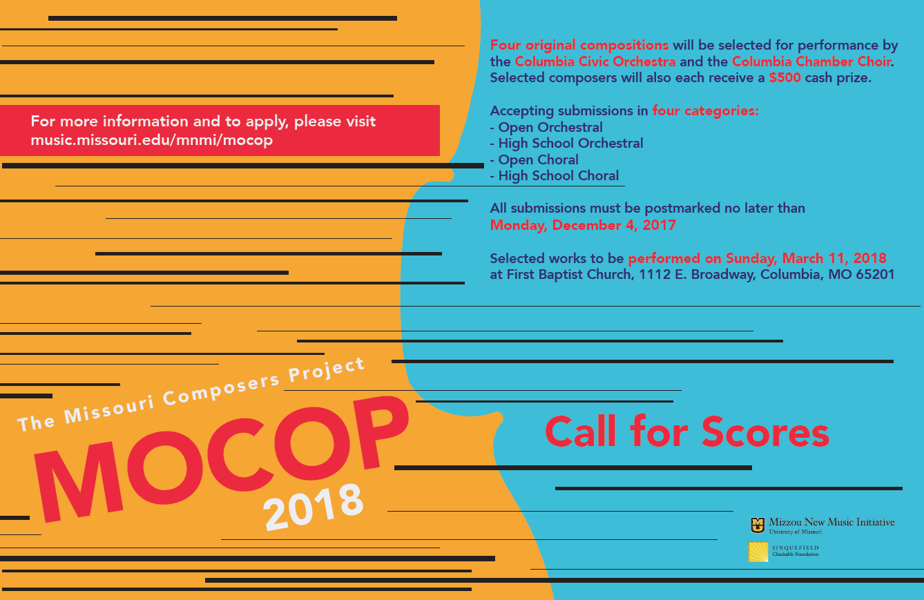 Call for work poster design
