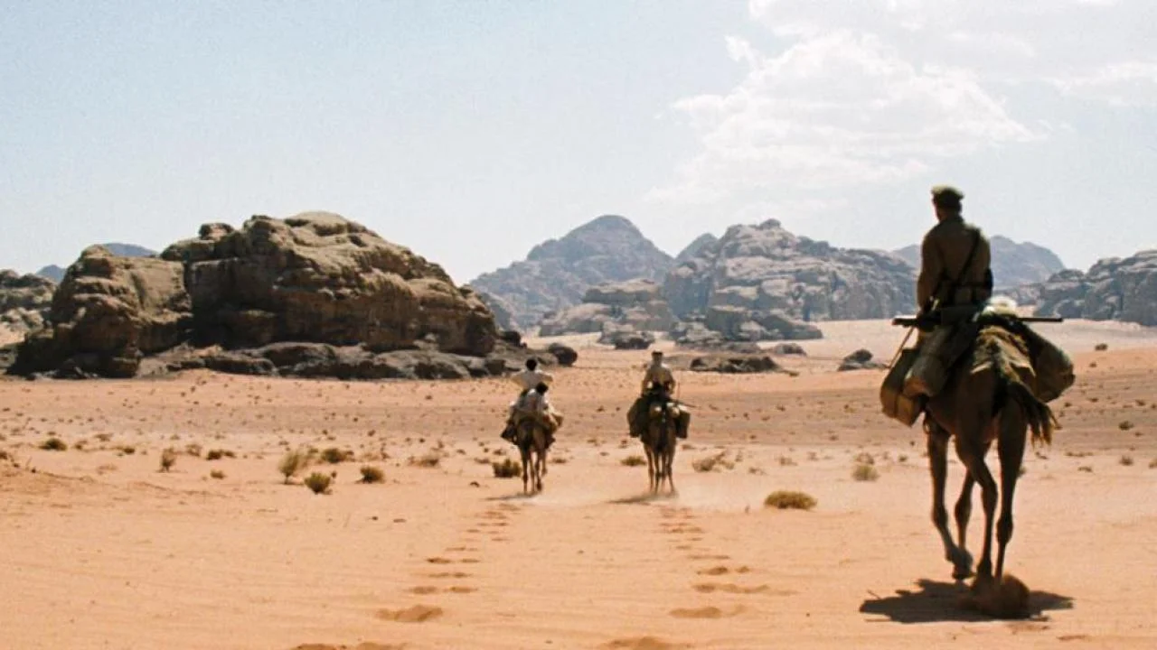 Theeb traverses the Jordanian desert with the title character and his brother.