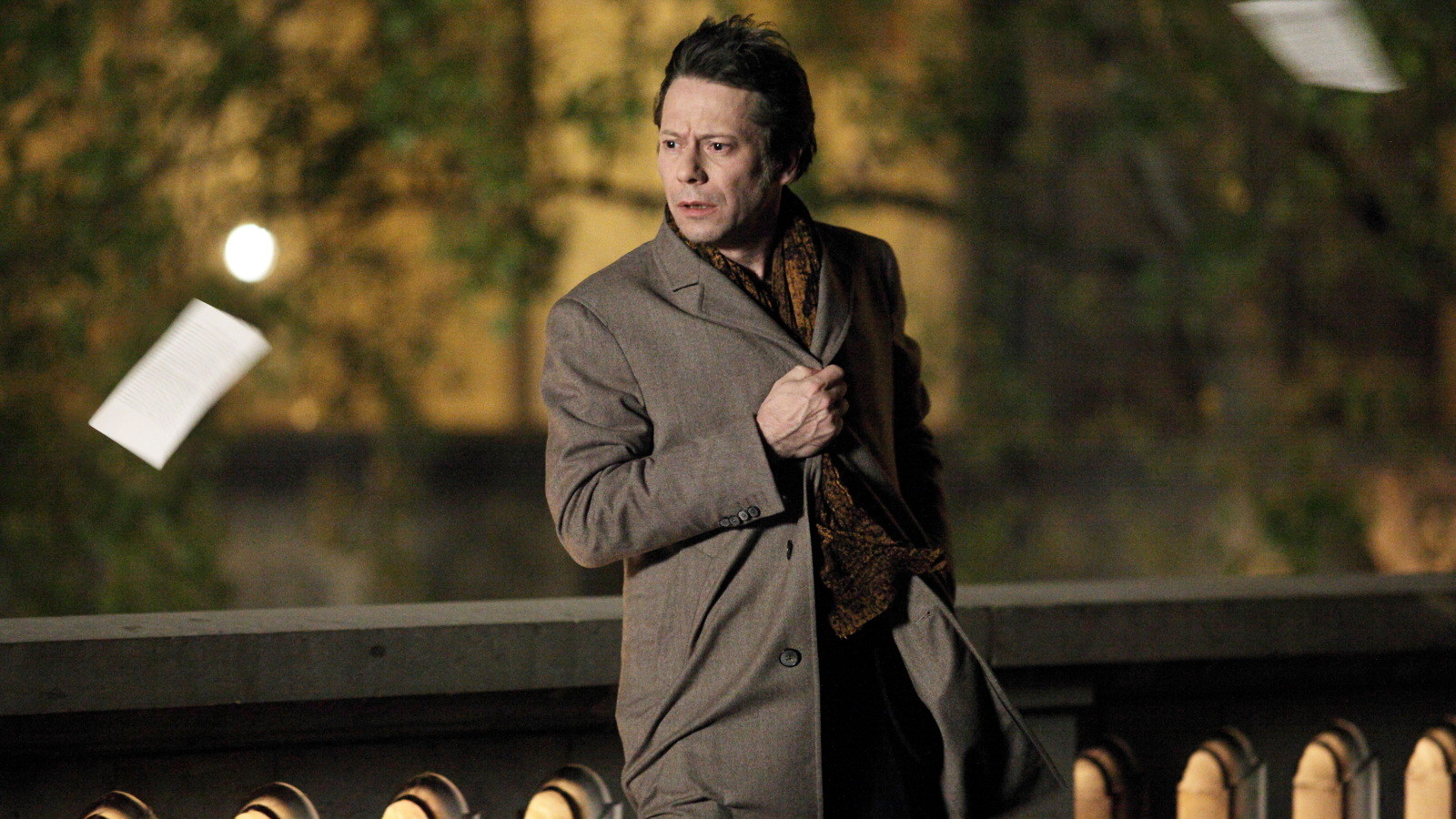 Mathieu Amalric as a mature (at least in age) Paul Dedalus
