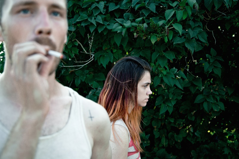 Main characters Blaze (Andrew Gillis) and Nessa (Bhreagh MacNeil) of Ashley McKenzie's debut feature Werewolf.