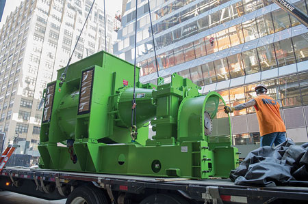 GE has delivered more than 8,000 MW of gas engines in CHP applications around the globe. If all were located in New York City, they would meet more than half of the city's peak power needs. Photo courtesy: GE