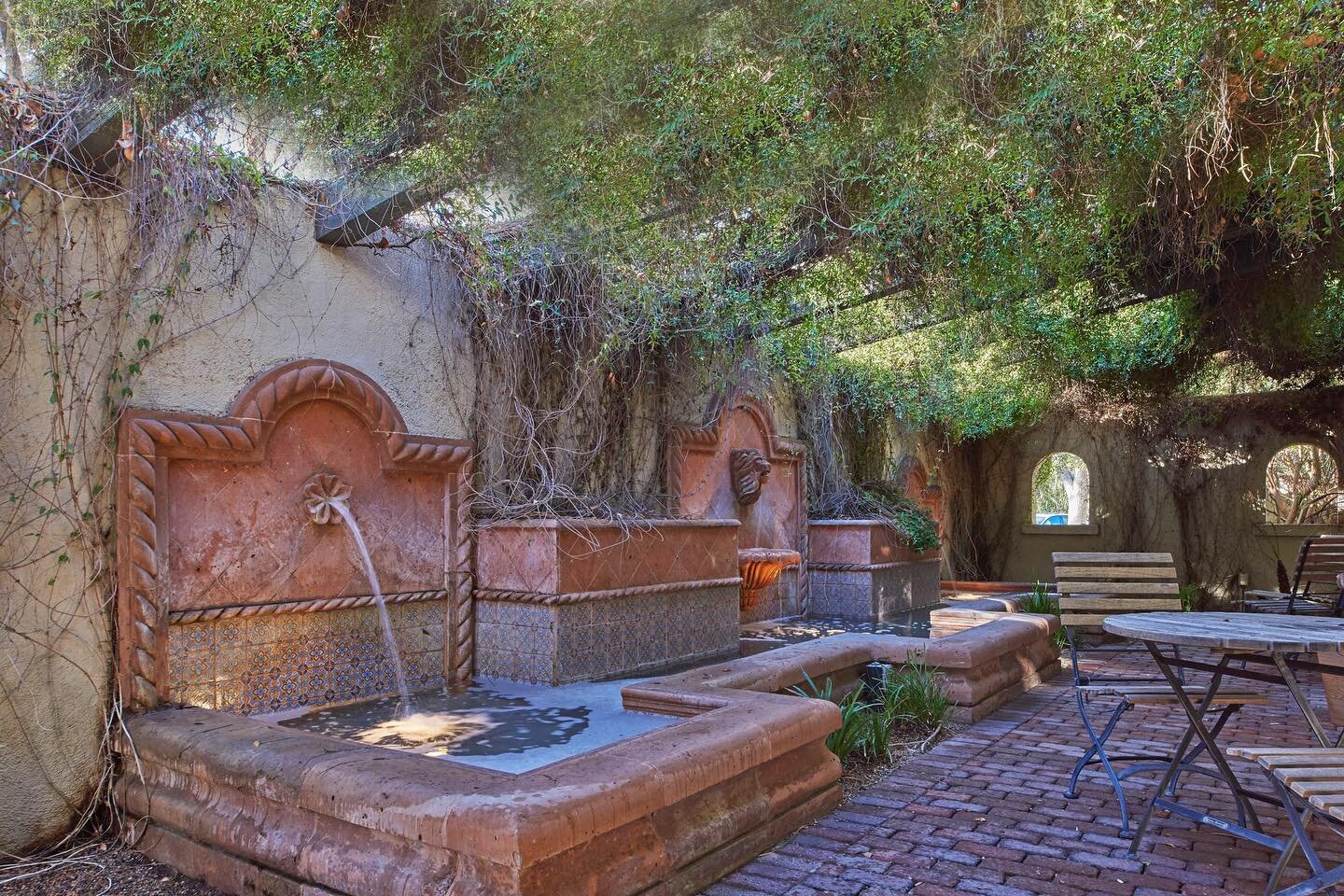 A rare glimpse into a serene quartyard masterpiece designed to ease a great mind. This space was once owned and enjoyed by Howard Hughes and today is a beautiful reminder that quality never goes out of style. It&rsquo;s always an honor to photograph 