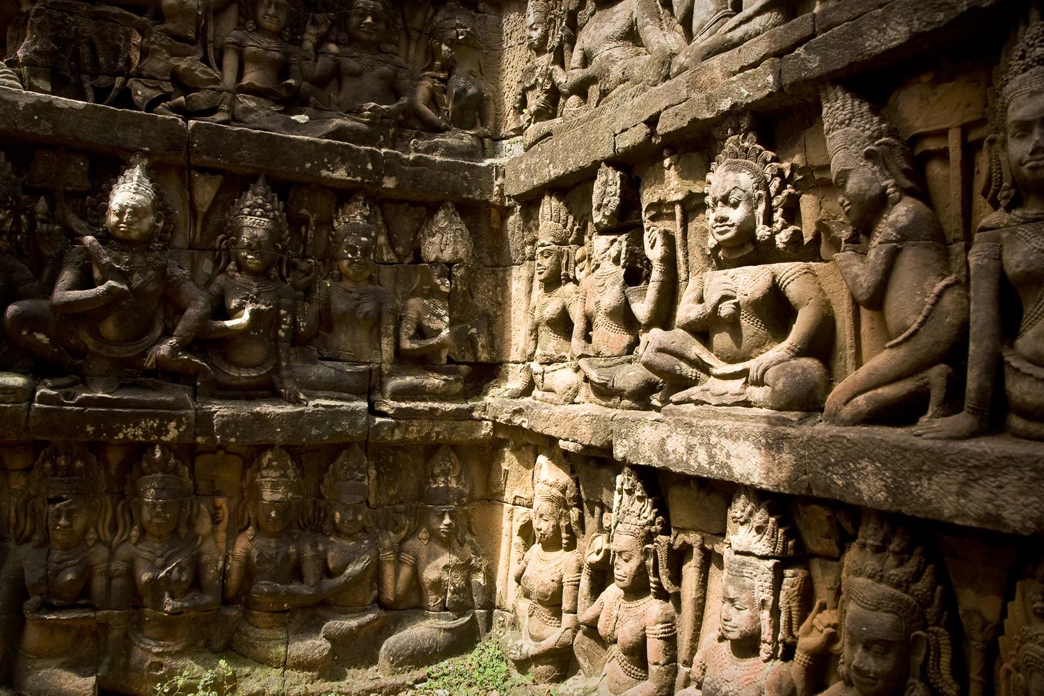 Leper King Terrace, Angkor Thom, Cambodia