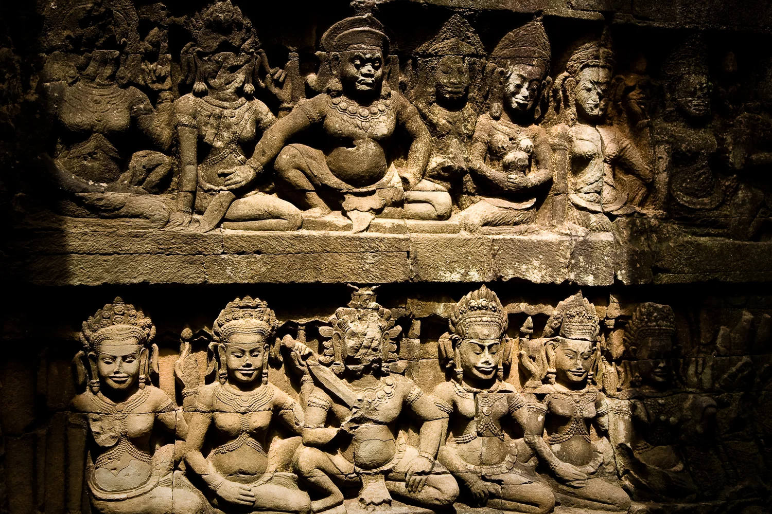 Leper King Terrace, Angkor Thom, Cambodia