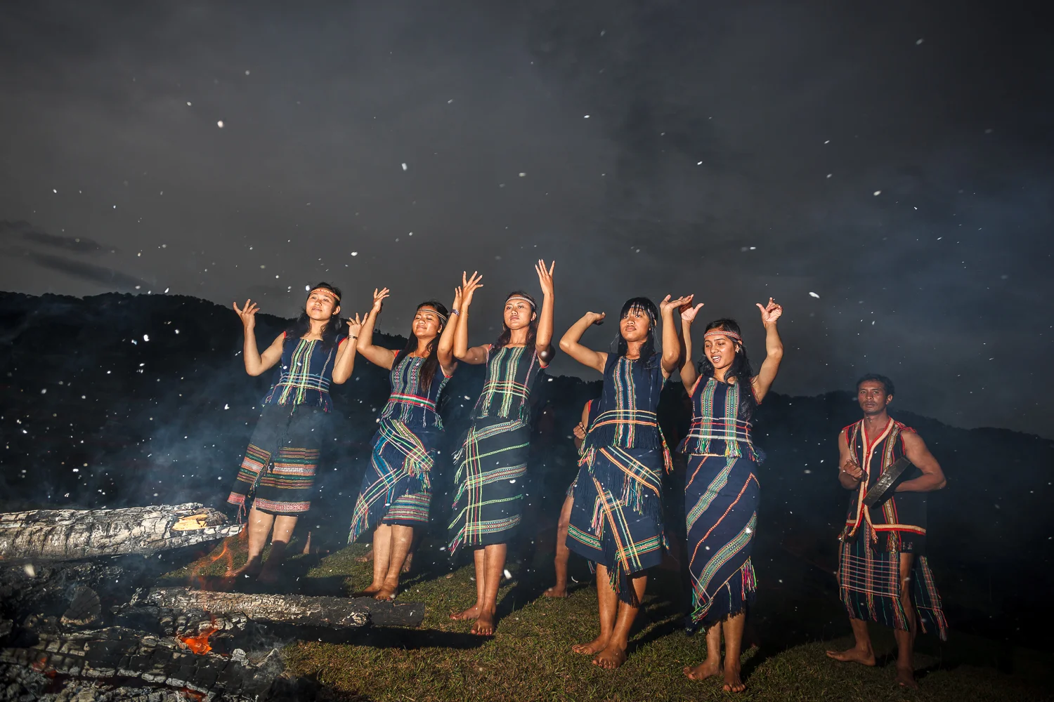 Cong Chien Dance, Lang Biang, Vietnam