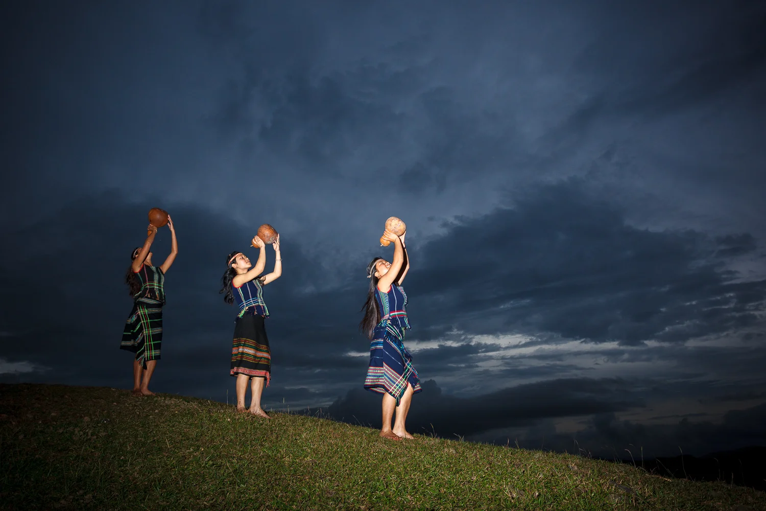 Cong Chien Dance, Lang Biang, Vietnam