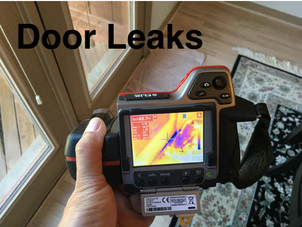 Leak detected in a new home 💦 #leakdetection #thermalinfaredcamera #