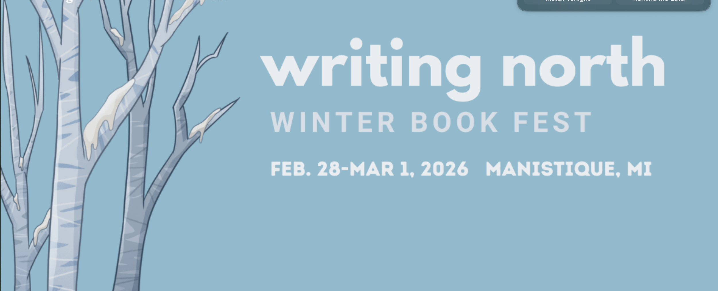 Writing North Winter Book Fest