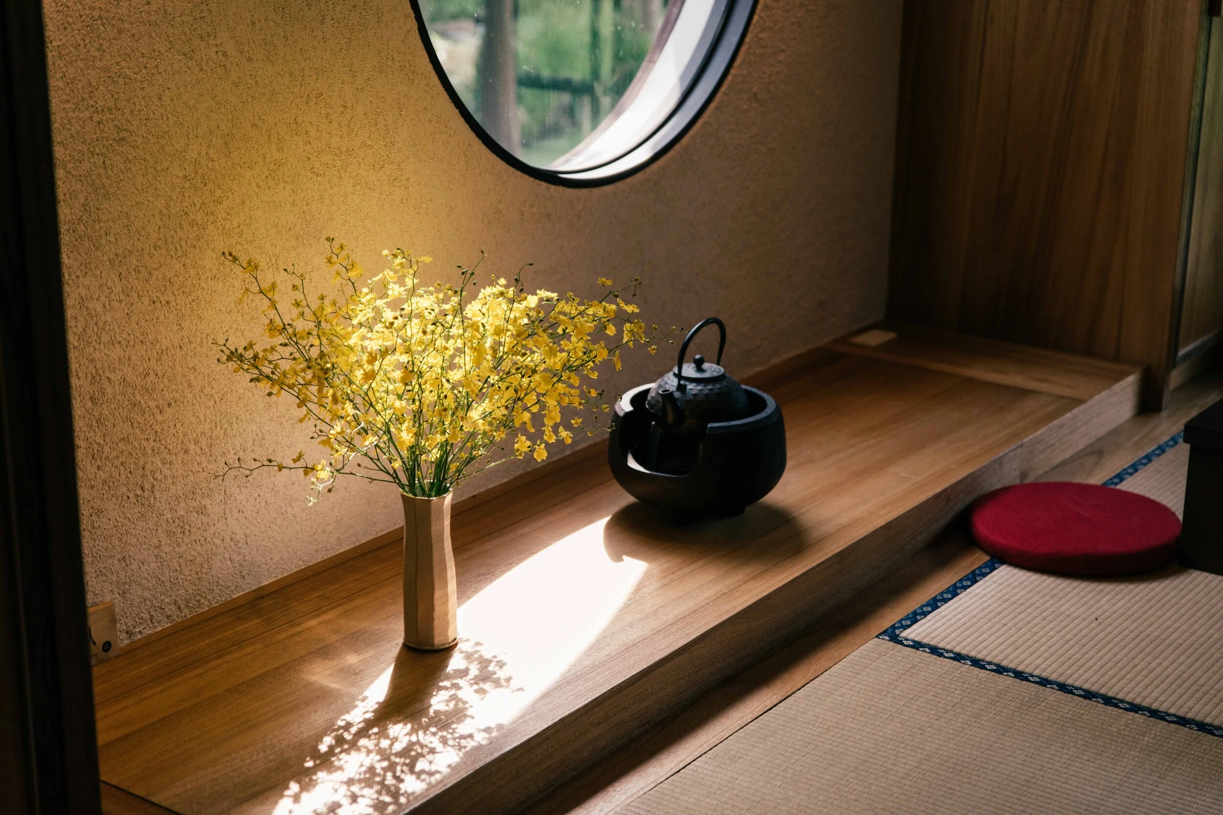 Japanese Tea House Interior