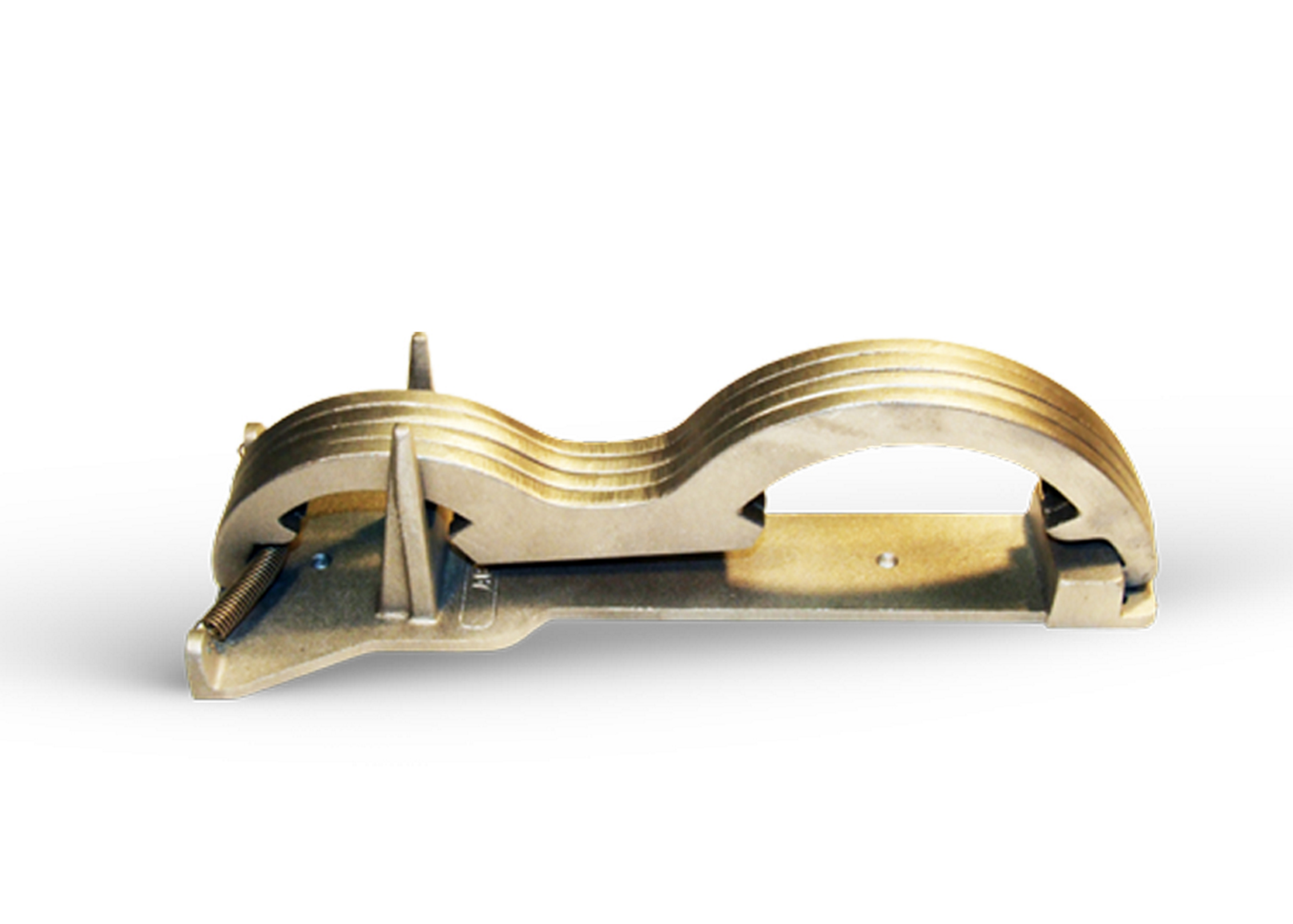 Cast Brass Folding Spanner Wrench 