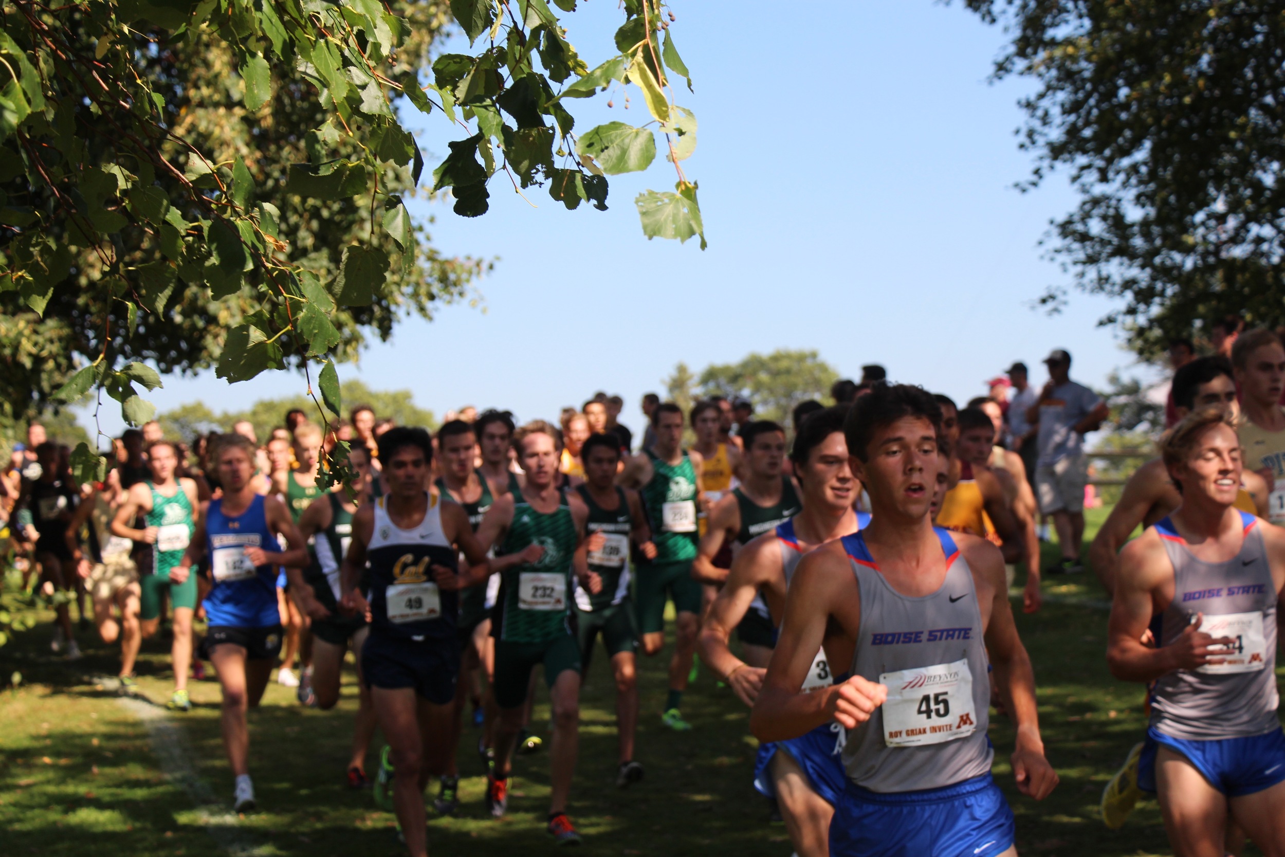 "I just chose to run and kept doing it"
