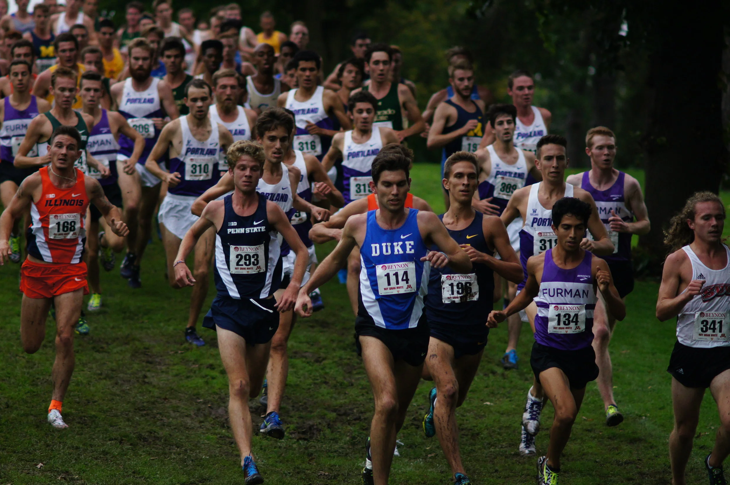 I worked and worked. And now I can run the time I ran at state at practice. 