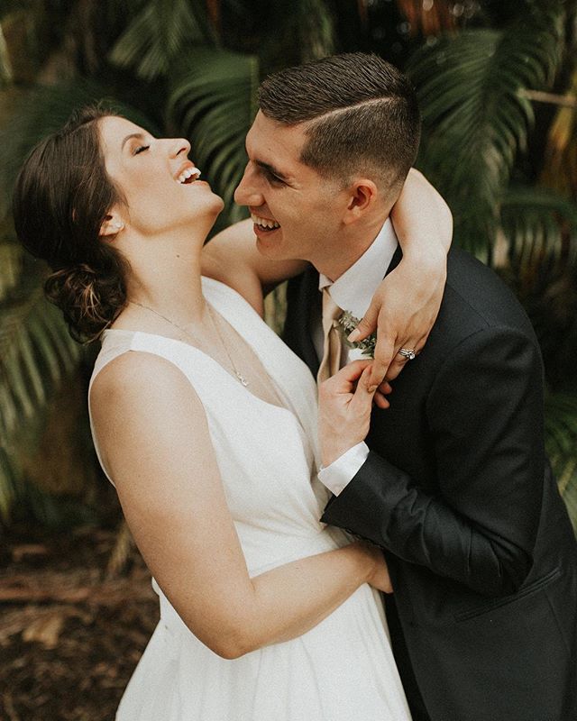 I have had the honor of watching the love shared between these two grow over the years, and on their wedding day under the Florida palms, their love was pure bliss. ✨🌴