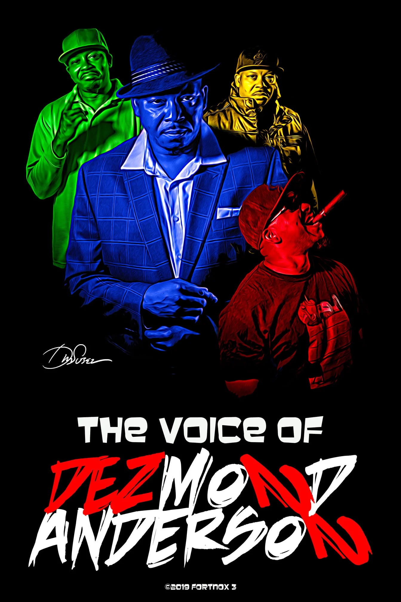 Album cover for "The Voice of Dezmond Anderson" 