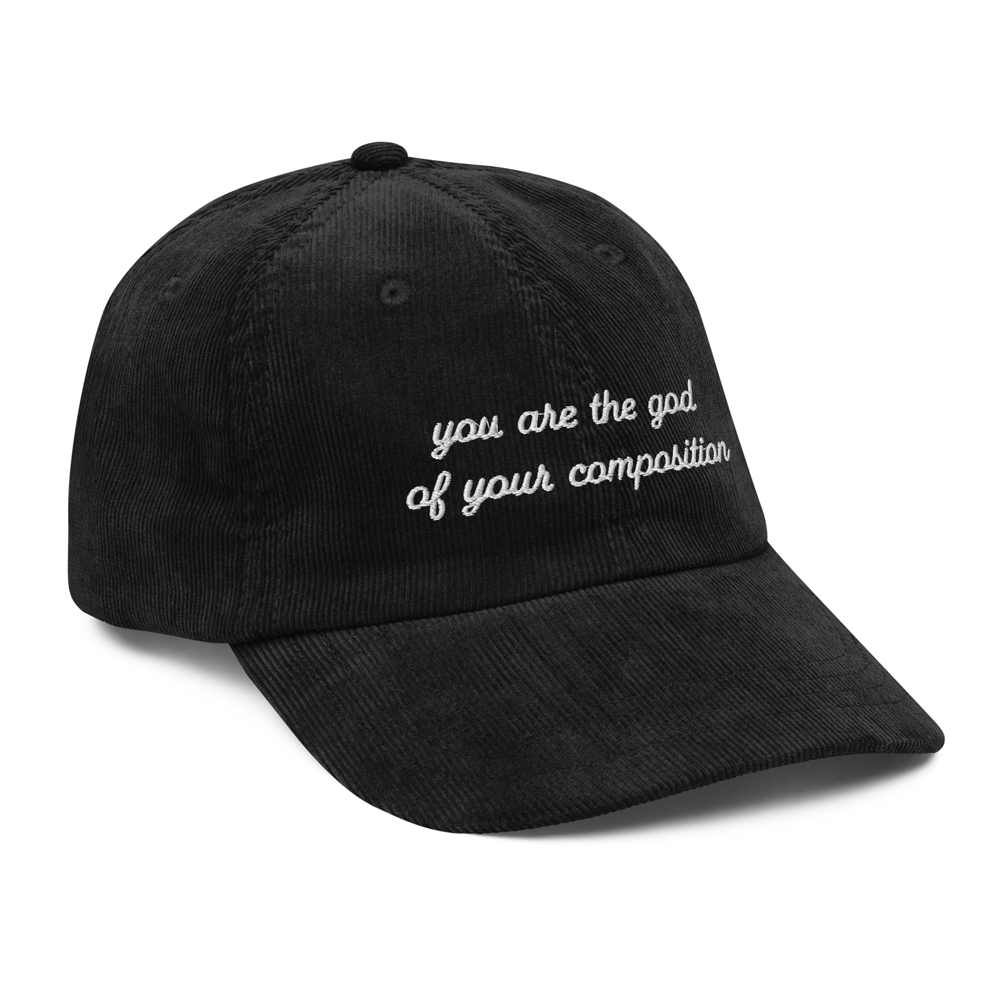 vintage-corduroy-cap-black-right-front-69371c727796d.png