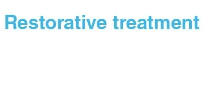 Conservative treatment. We do tooth-colored composite fillings and stainless steel crowns. Sorry, no amalgams :)