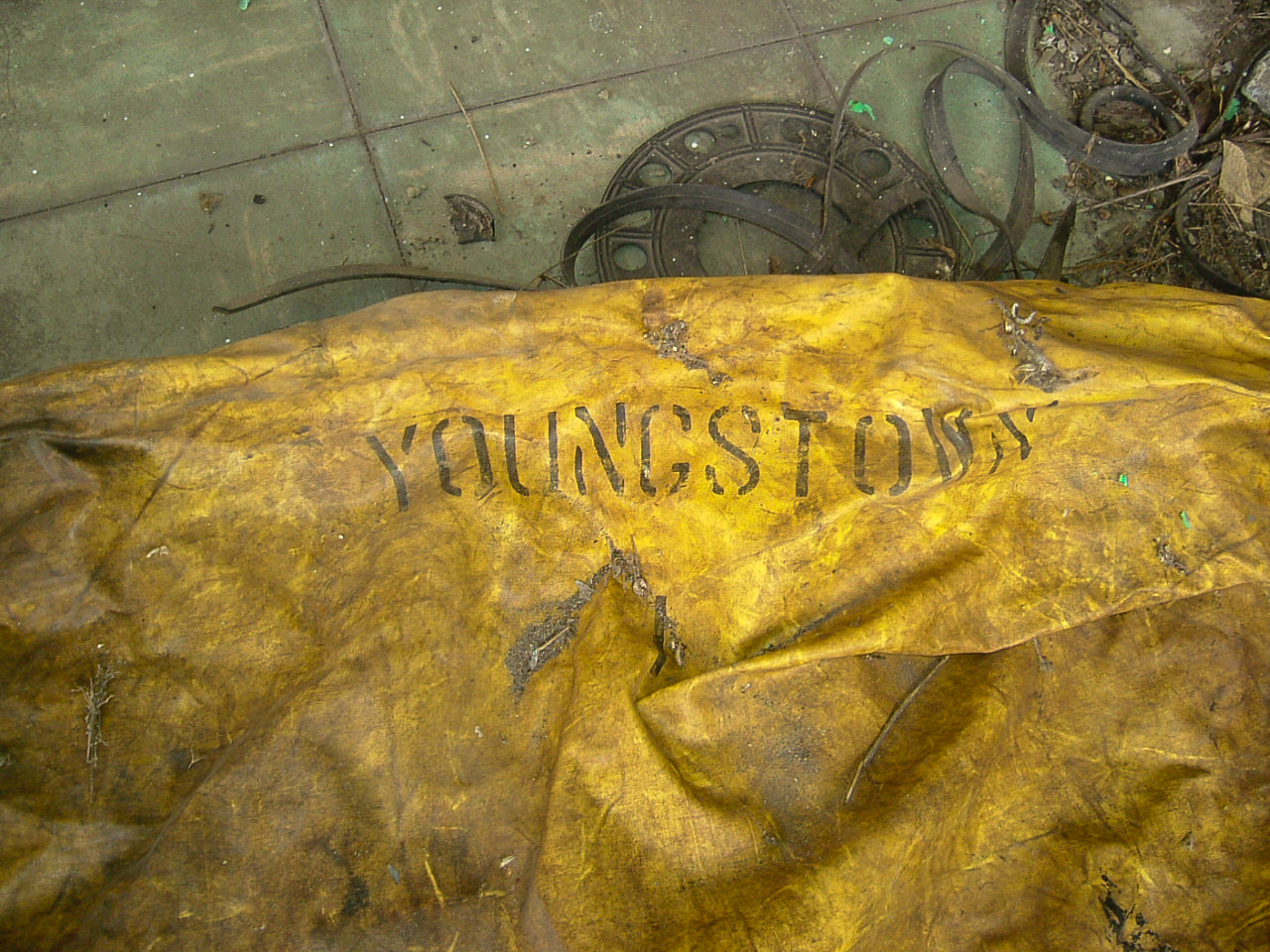 Jacket found in basement of main hump yard tower.