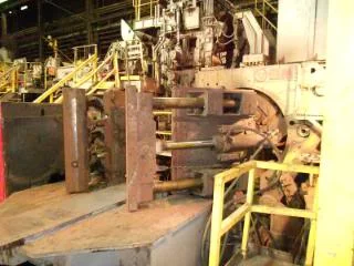 "The #3 'super coiler' was the newest state of the art coiler, capable of coiling 50+" steel up to one inch thick."