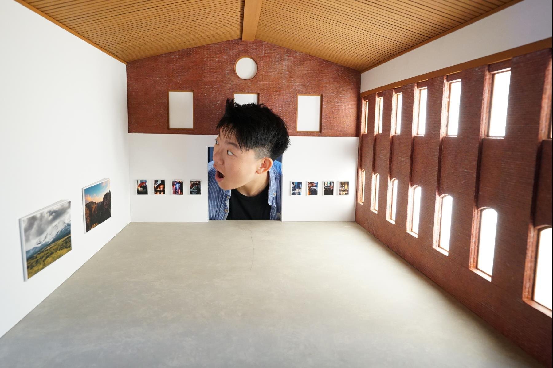 Diorama for photoshoots