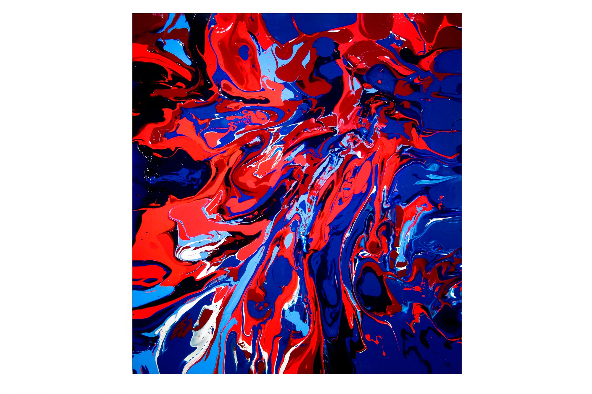RED AND BLUE