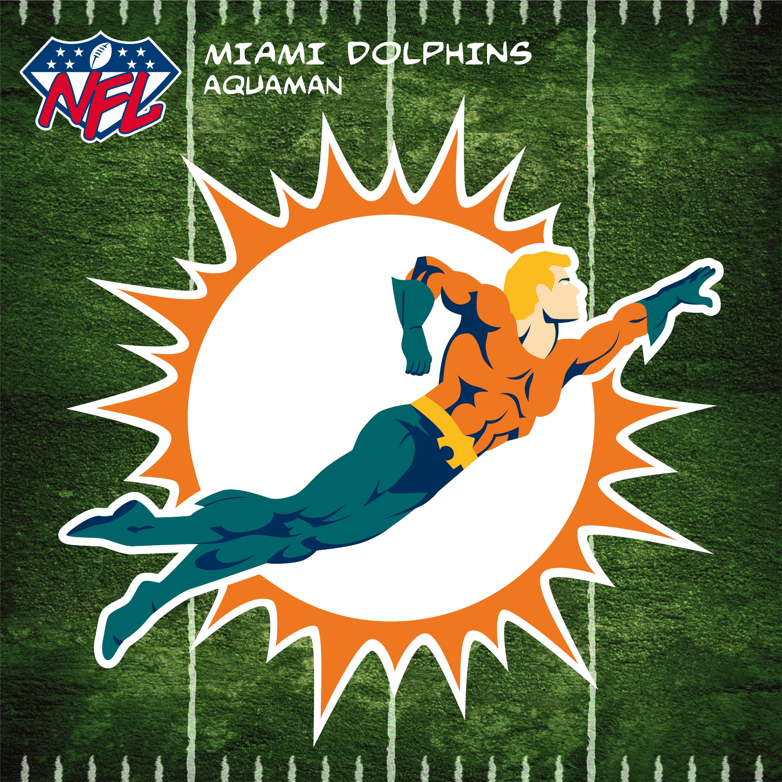 Miami Dolphins/Aquaman