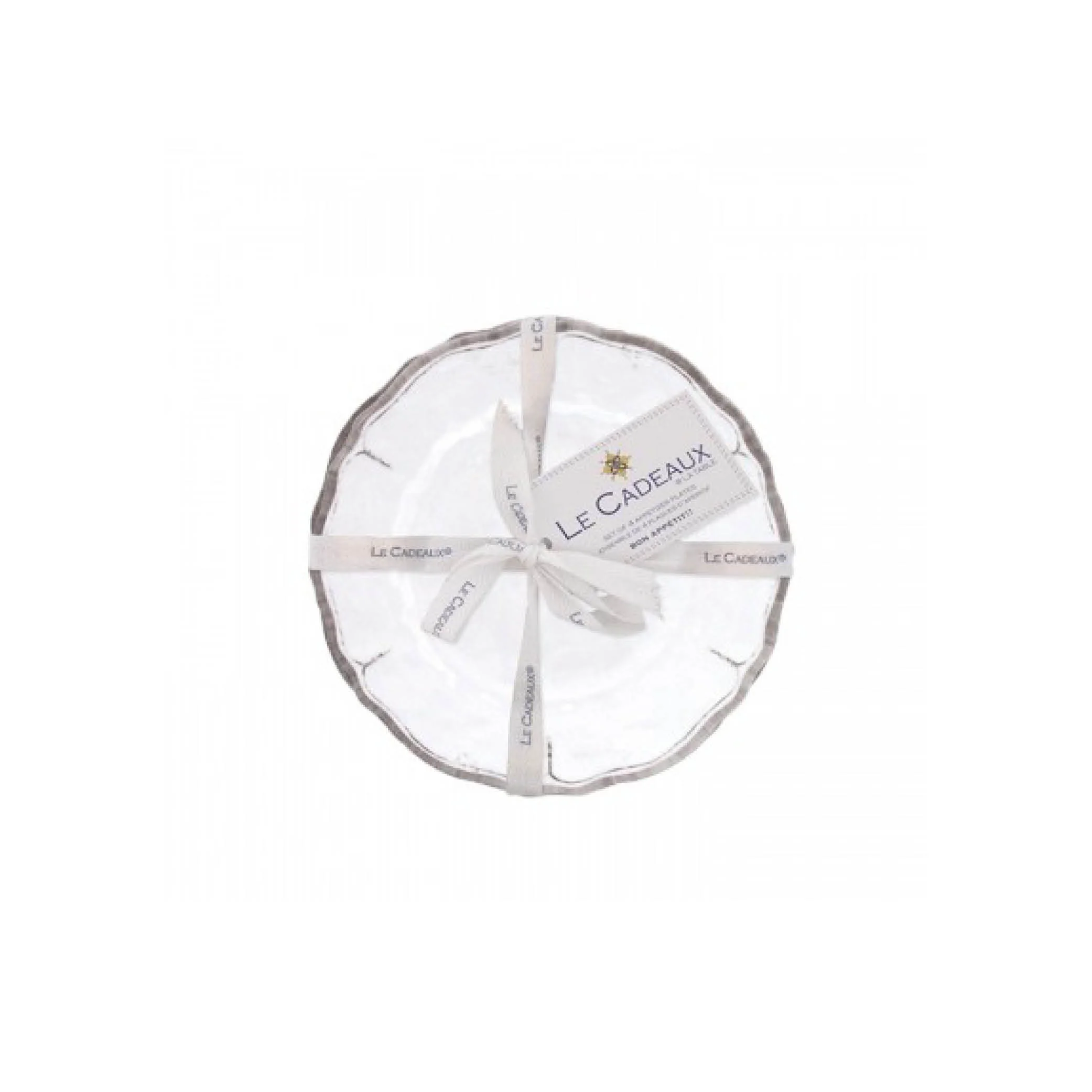 Rustica White Appetizer Plates (Set of 4) $32.95 Wants 2 Has 1 Needs 1
