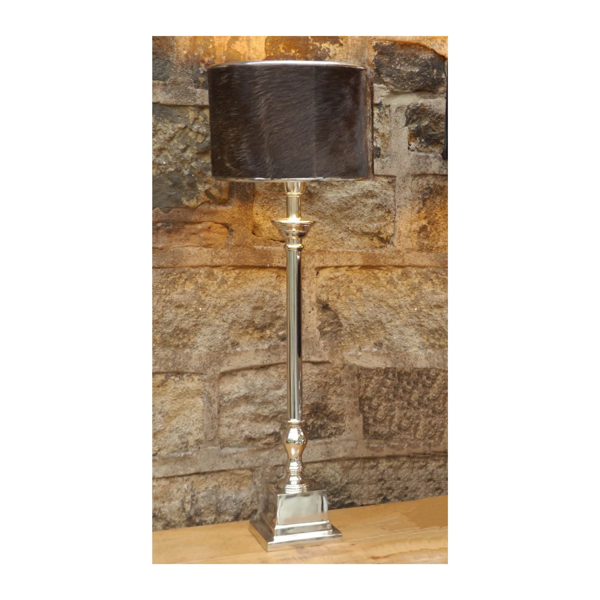 BIPIN Cow Skin Lamp $193.00 Wants 2 Has 2 Needs 0