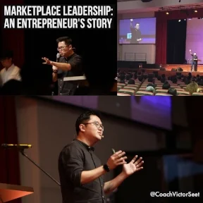 Singapore Marketplace Leadership talk on Entrepreneurship
