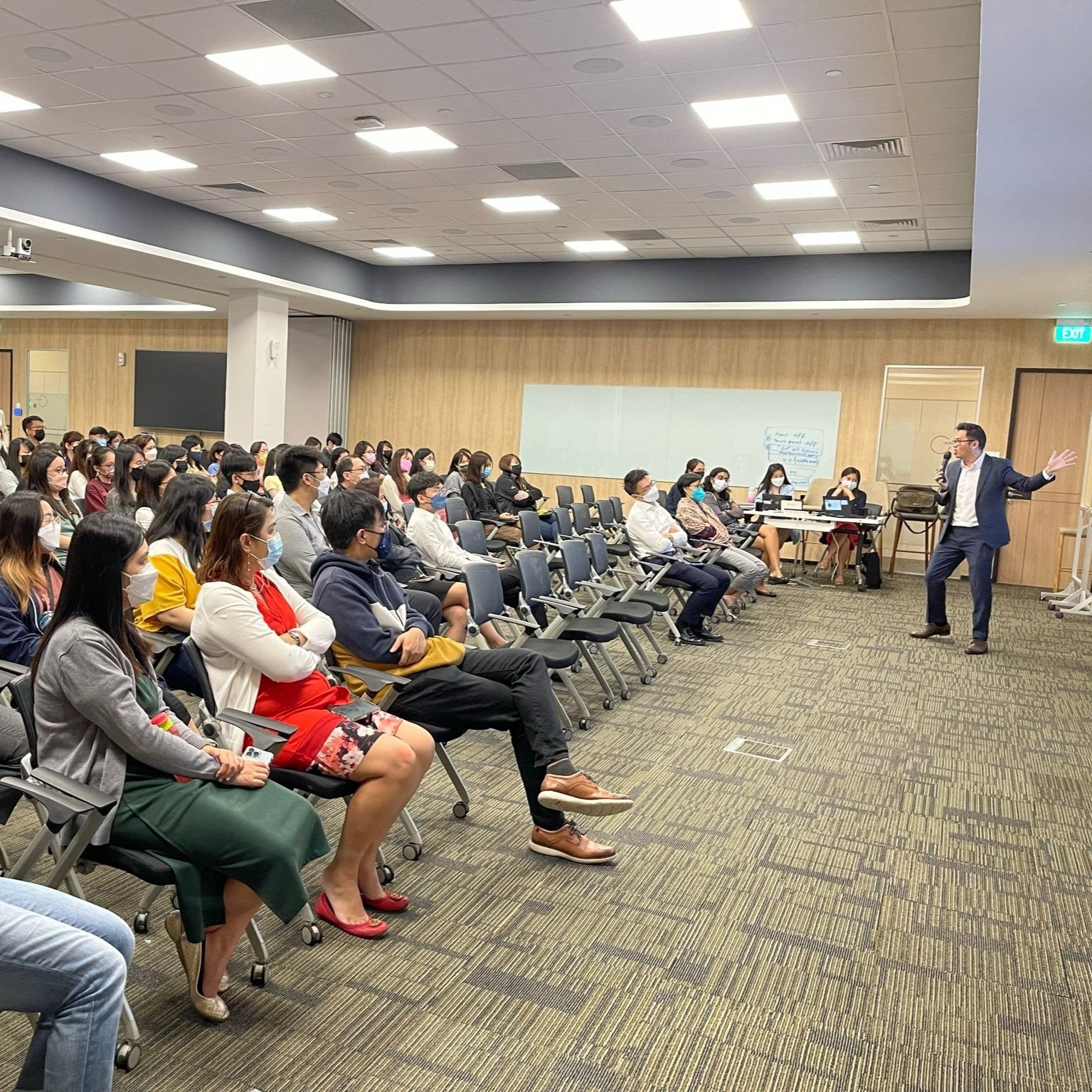 Singapore ontological leadership coach victor seet well being resilience talk