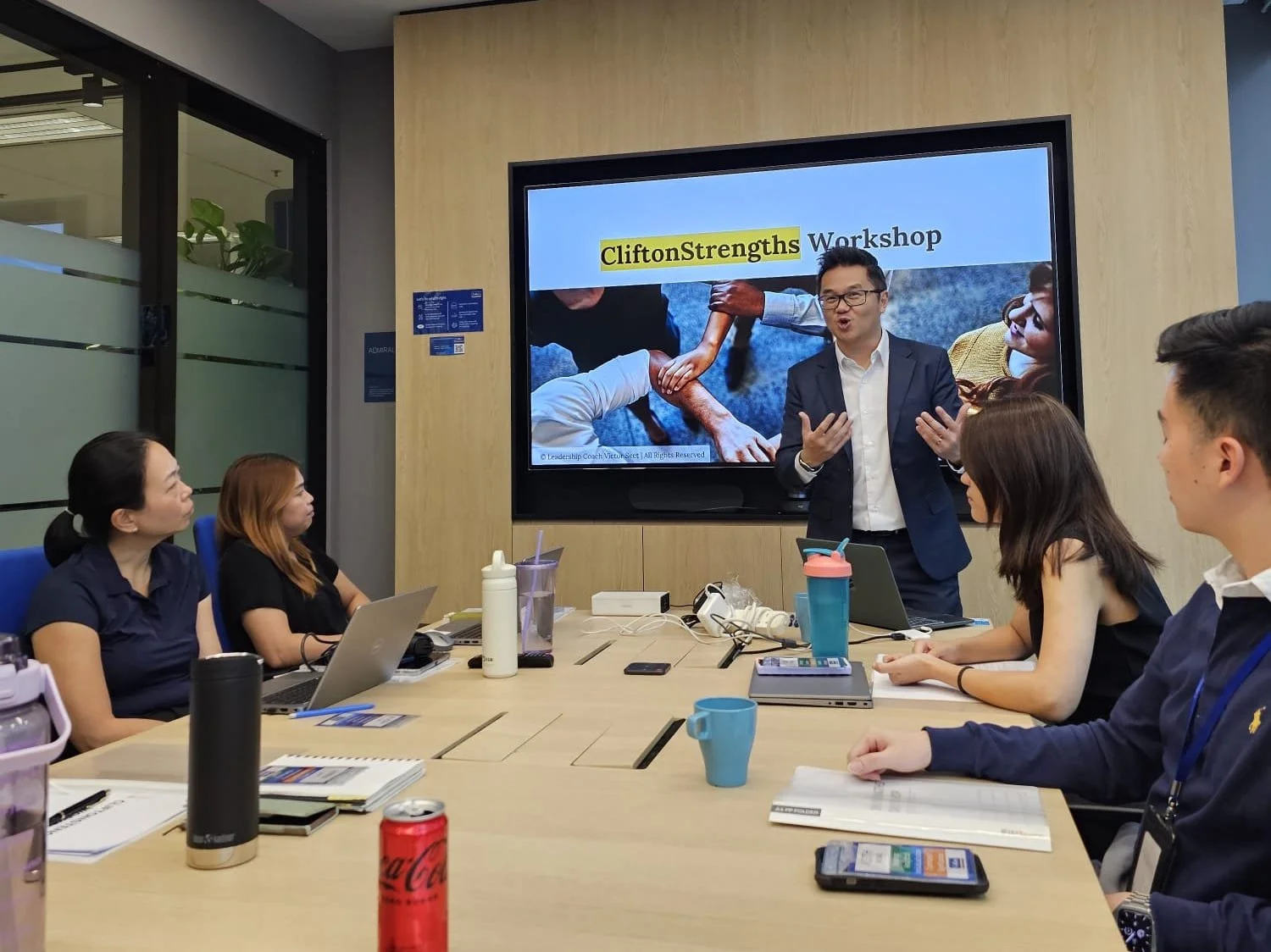 Singapore CliftonStrengths StrengthsFinder Team Workshop Signature Program Coach Victor Seet Gallup Leadership .JPG