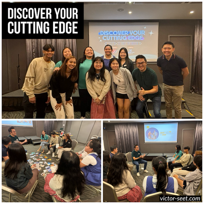 Discover Your Cutting Edge Youth Experiential — Victor Seet