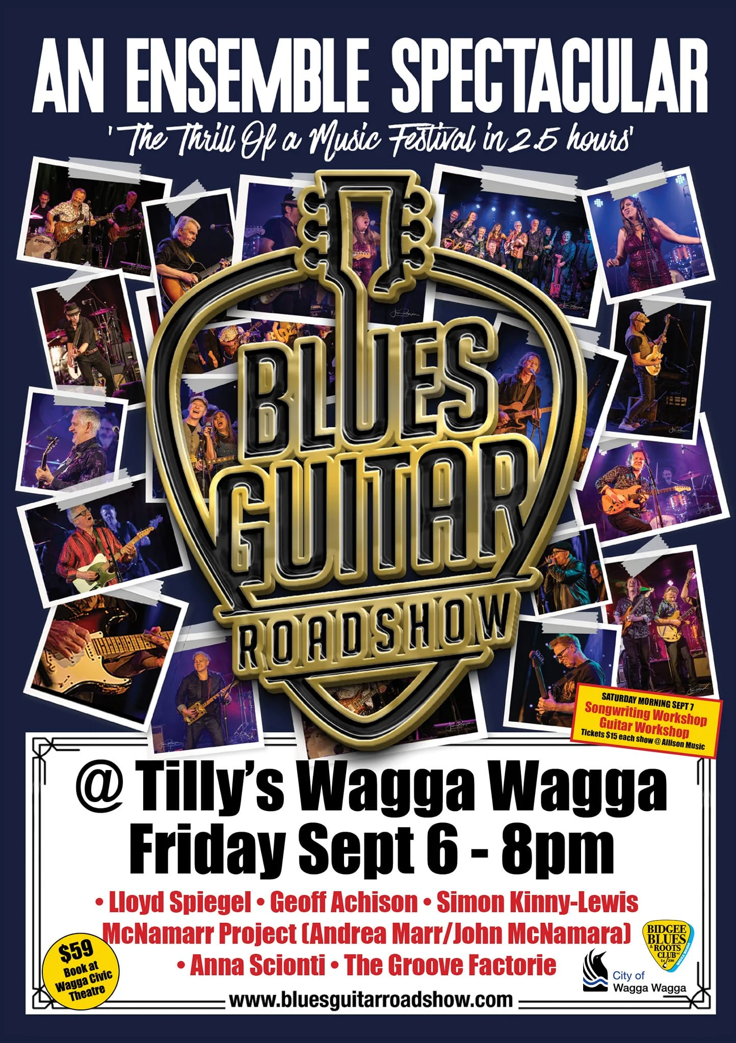 Blues Guitar Roadshow - Wagga Wagga